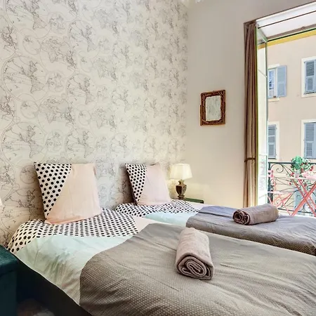 Le Philibert - Splendid, 6 Bedrooms, 12p, Port, Air Cond Apartamento Niza